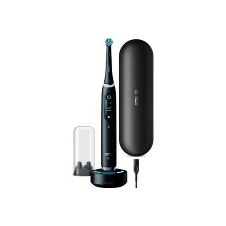 Discover the Oral-B iO Series 10 Black Electric Toothbrush - Ultimate Cleaning Power for a Radiant Smile!